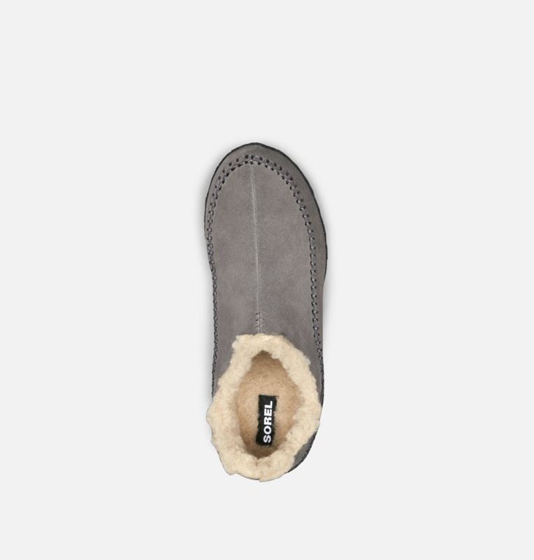 Mens Slippers Grey - Sorel Manawan™ II - 426-OEJTHN